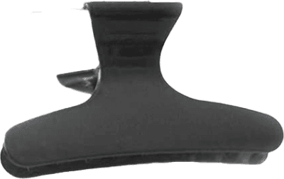 Paquet De 12 Pinces Crabes Noire Plastiques