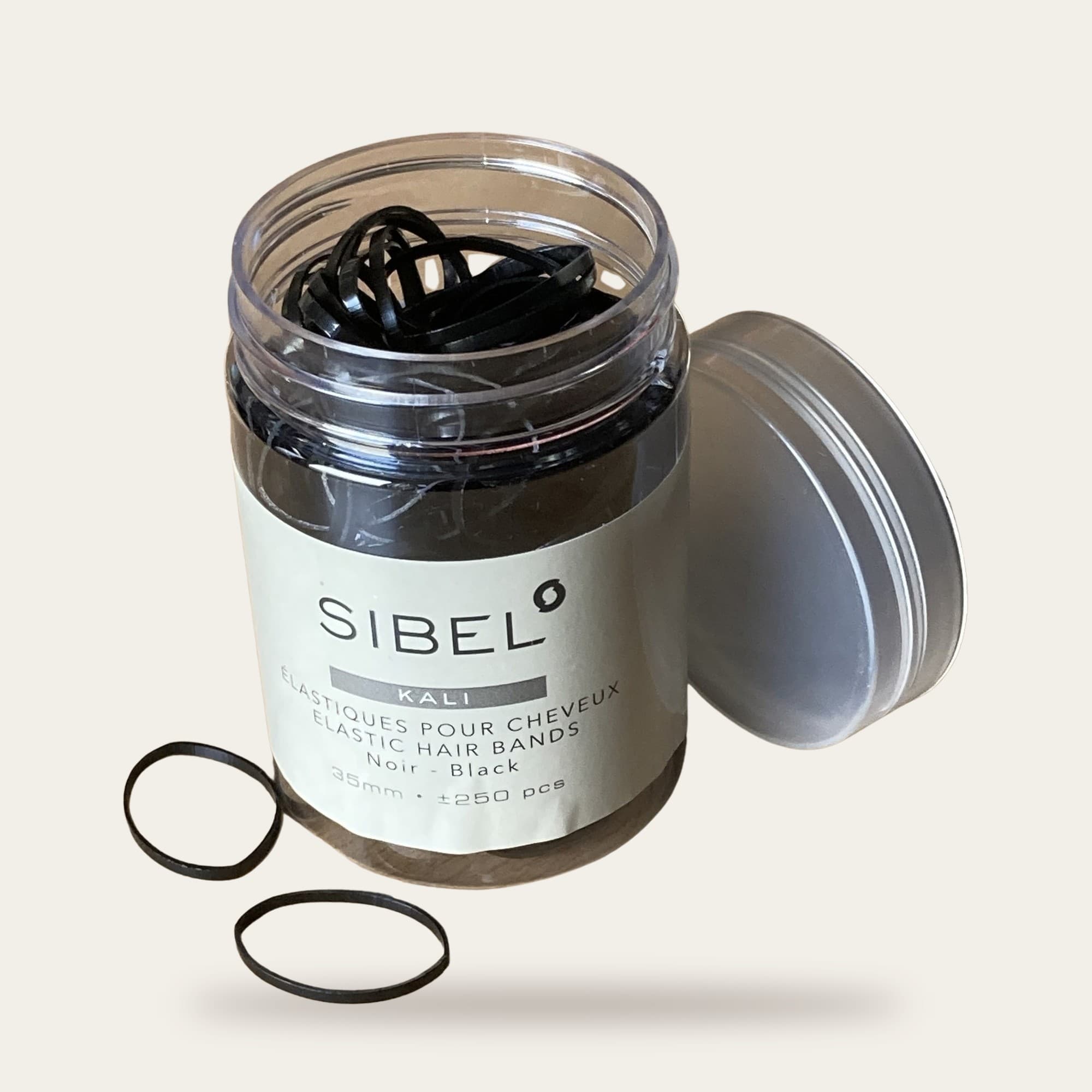 Boite De 50 Elastiques Noir Sibel Diamètre 45 MM