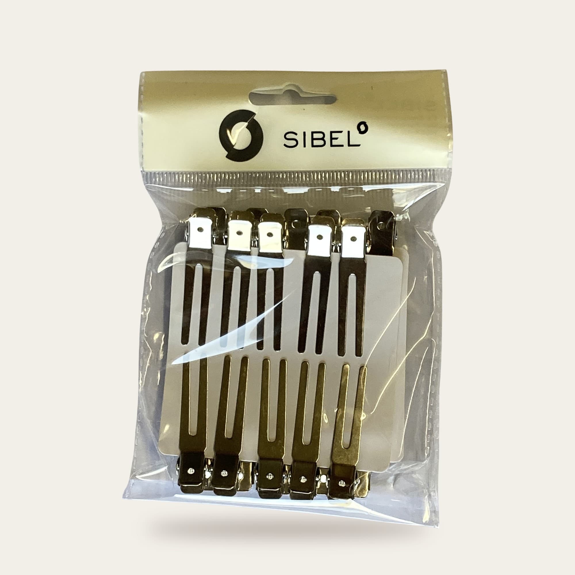 Sibel Sachet De 20 Pinces 4 Branches Metal