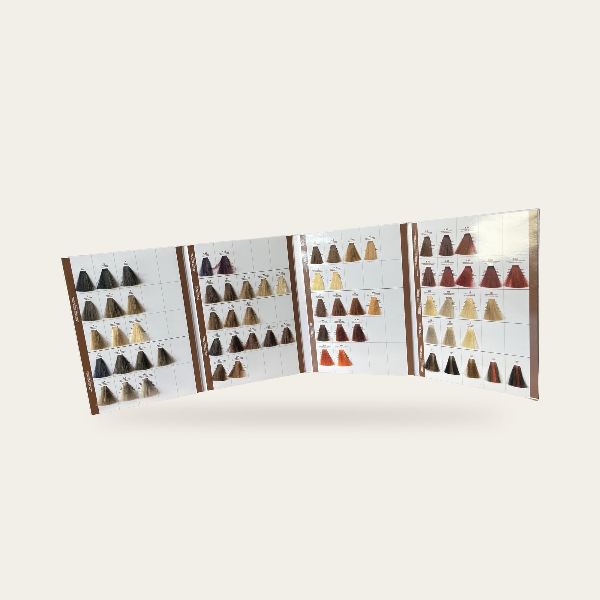Nuancier Couleur Solfine 100 ML