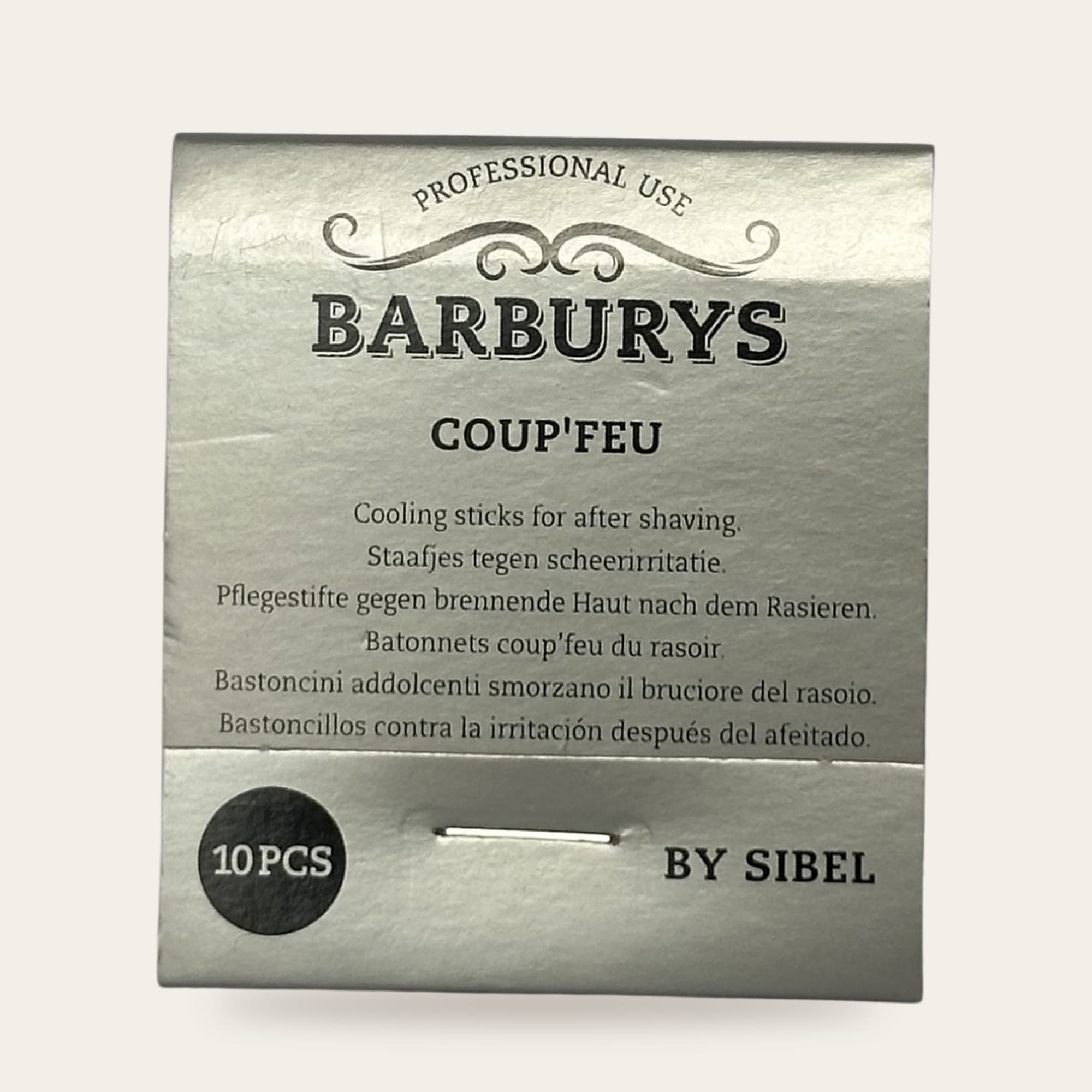 Barburys Paquet De 10 Batonnets Coupe Feu