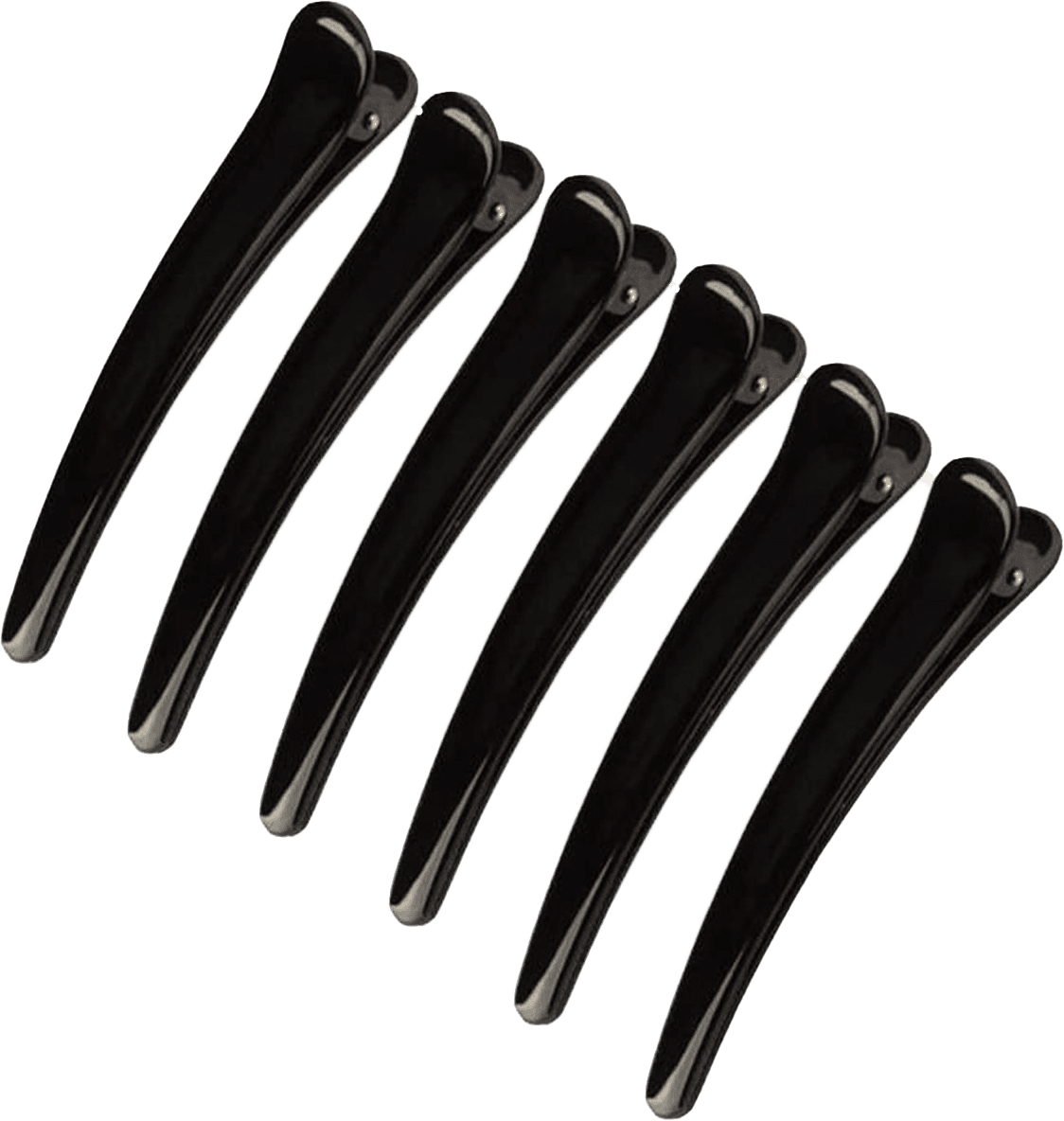 Kiepe 12 Pinces Croco Plastique Noires