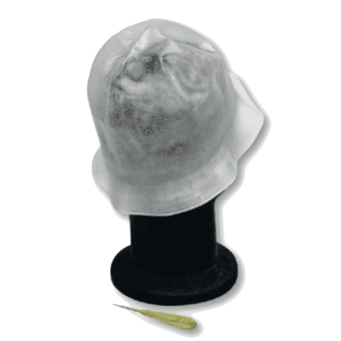 SIBEL BONNET A MECHES en SILICONE + CROCHET
