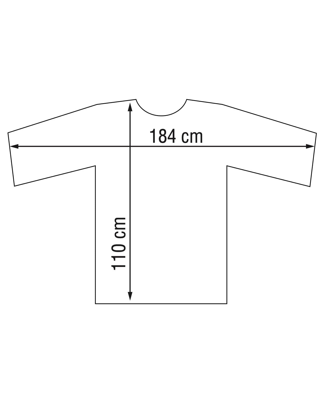 Peignoir De Coupe Homme XL Velcro