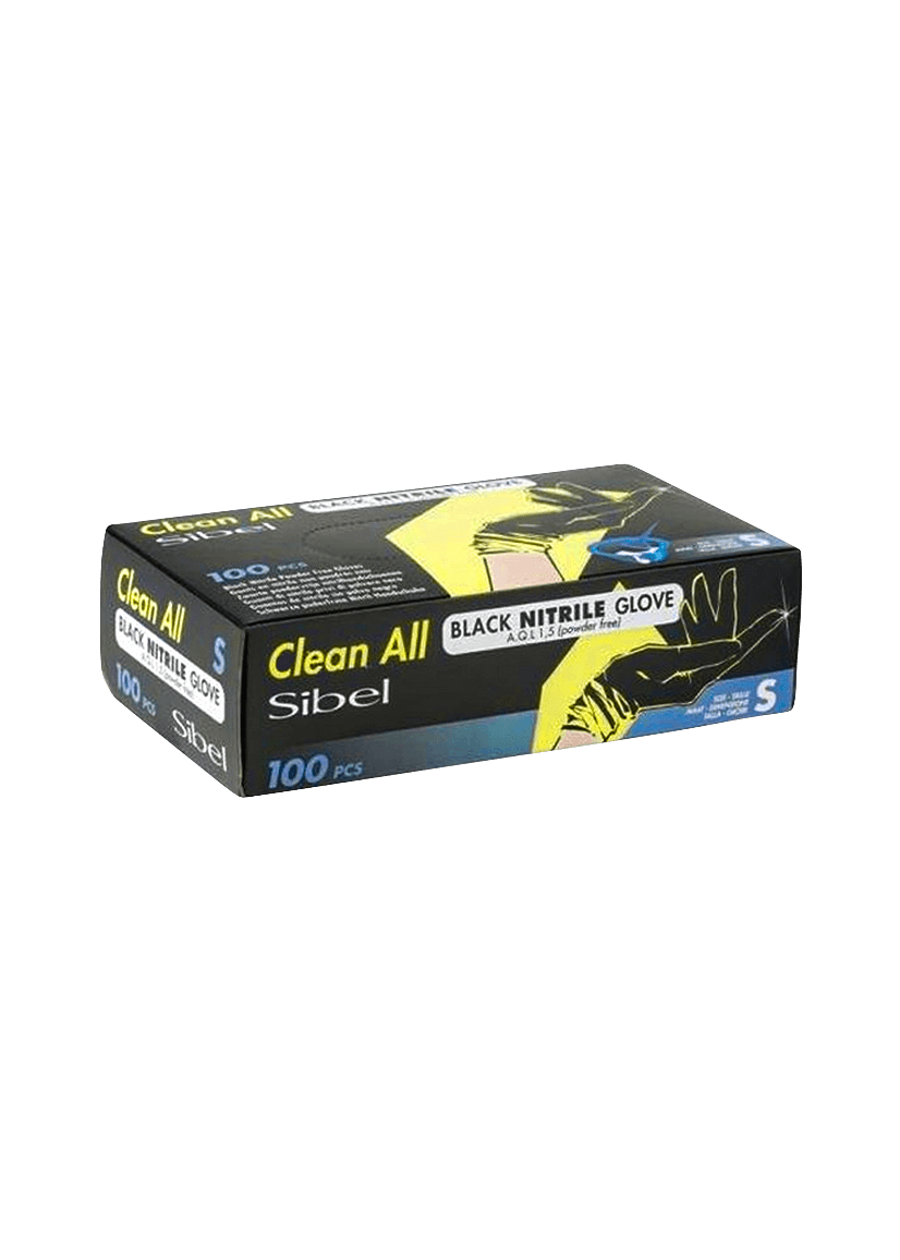 Black Nitrile Petit Boite De 100 Gants