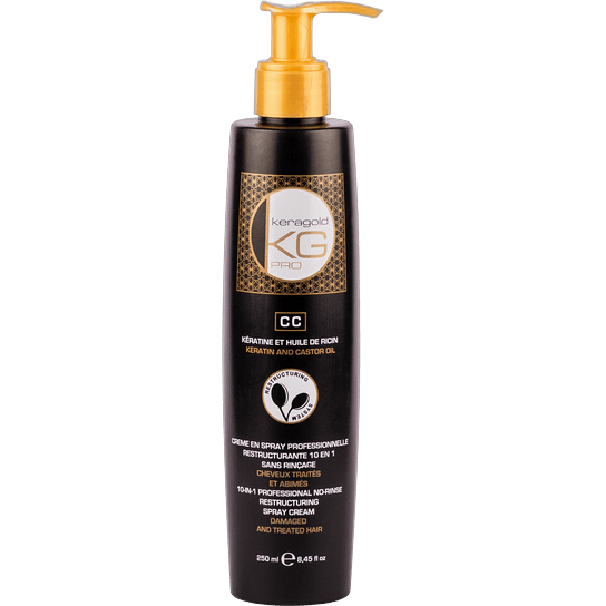 Keragold Cc Creme En Spray Sans Rincage 10 En 1 250ML