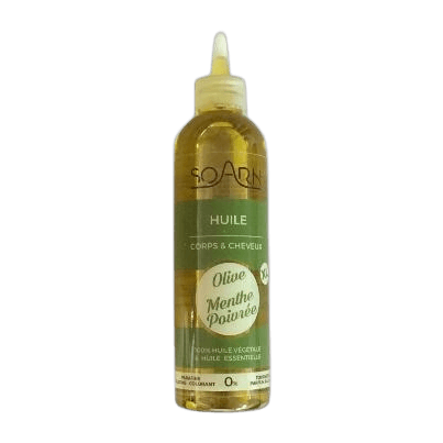 HUILE SOARN OLIVE & MENTHE POIVREE 250ml