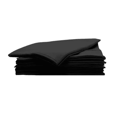 Serviettes Jetables Sibel Noires