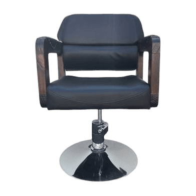 FAUTEUIL MANCHE BOIS 3166 NOIR