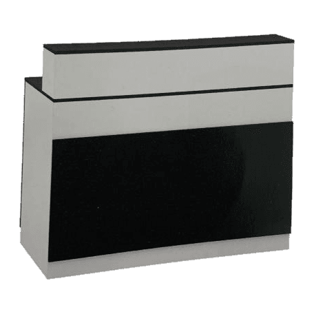 BANQUE D'ACCUEIL M748 NOIR & BLANC