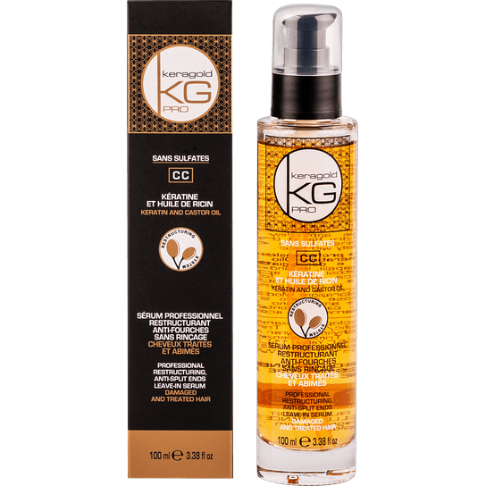 KERAGOLD CC SERUM HUILE DE RICIN 100ML