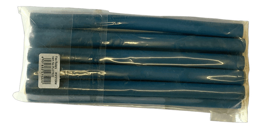 12 BIGOUDIS MOUSSE bleu DIAMETRE 14 MM