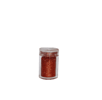 BOITE DE POUDRE PAILLETTE ROUGE PETIT