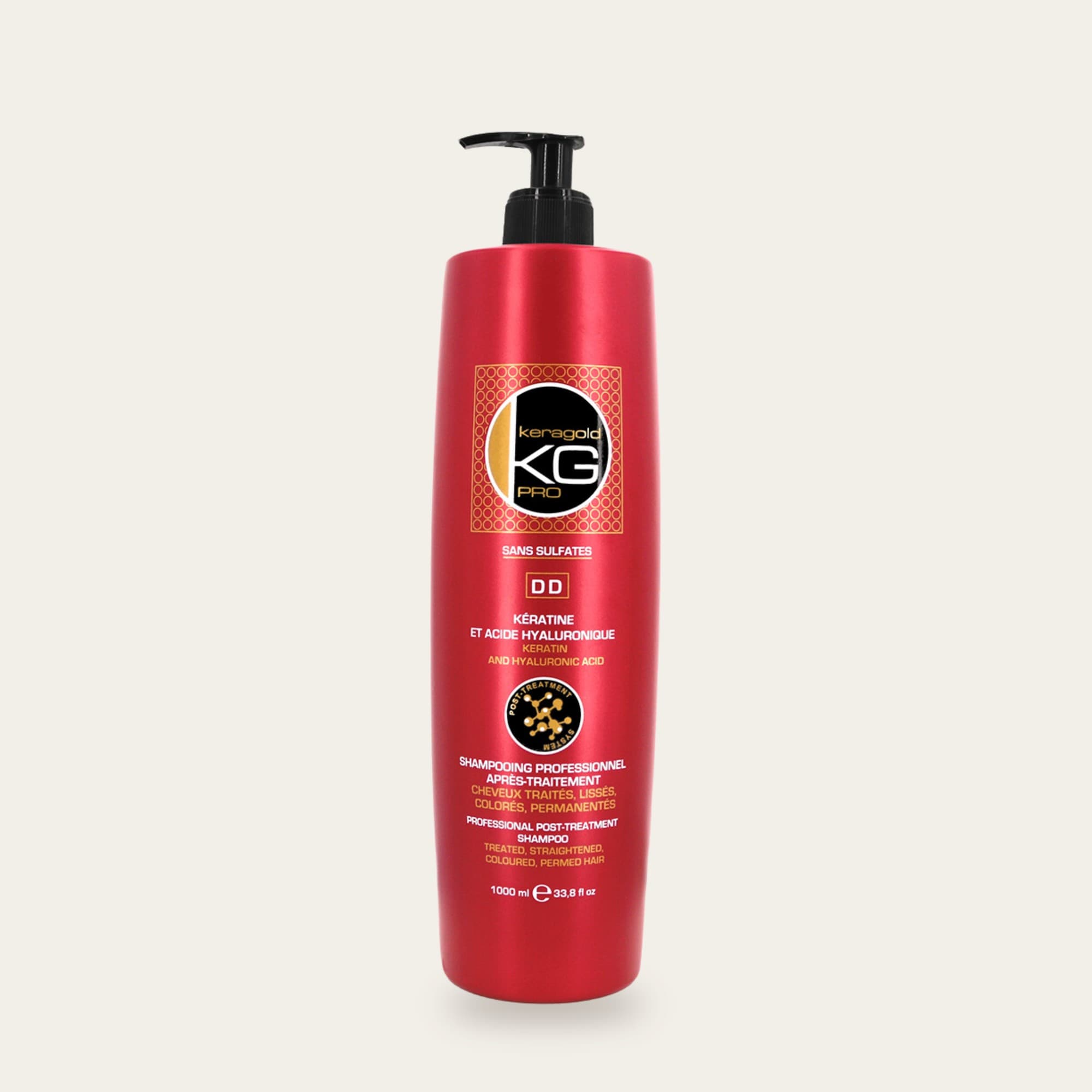 KERAGOLD DD SHAMPOING ACIDE HYALURAUNIQUE 1000ML