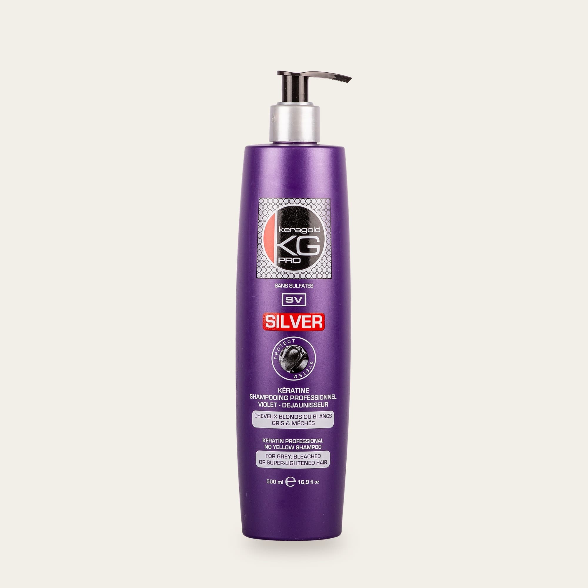 KERAGOLD SV SHAMPOING SILVER 500ML
