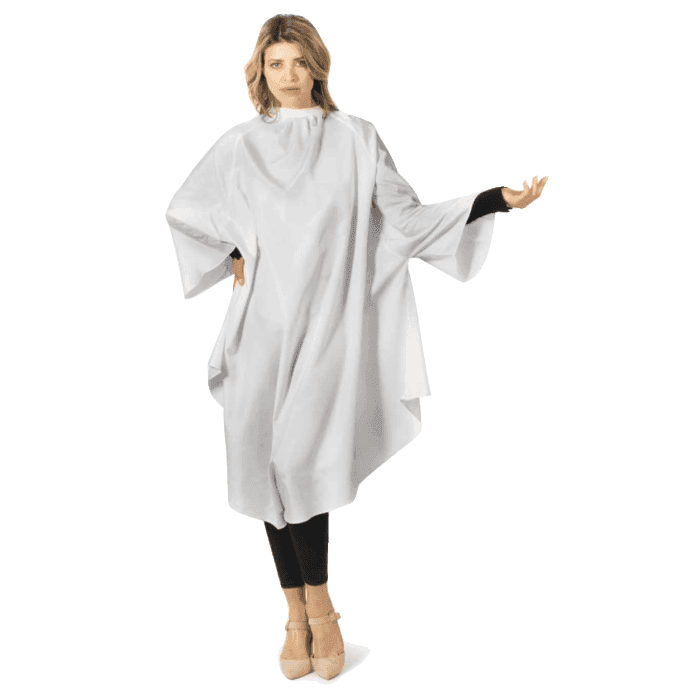 LABOR PRO CAPE de COUPE BLANCHE Bouton Pression 140x120 cm