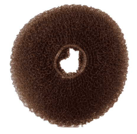 SIBEL BOUDIN A CHIGNON MARRON 11CM