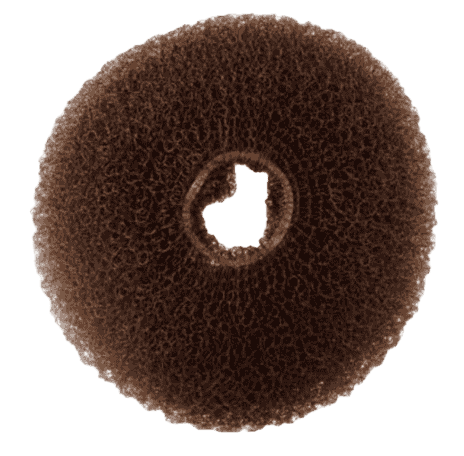 SIBEL BOUDIN A CHIGNON MARRON 8CM