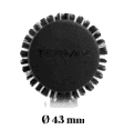 LABOR PRO BROSSE THERMIX 43 MM (autre vue)