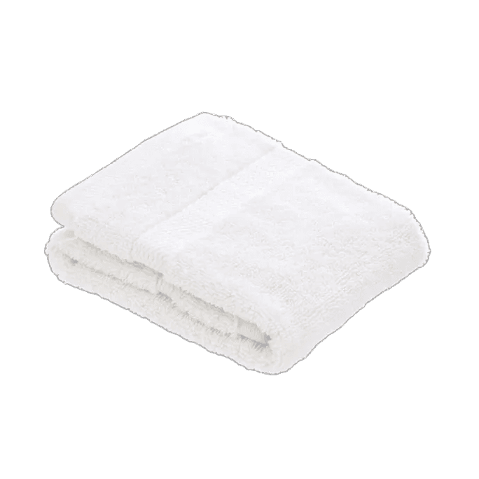 Serviette ELGON BLANCHE coton 50x80cm