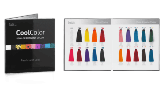 ERAYBA NUANCIER COOL COLOR CHART