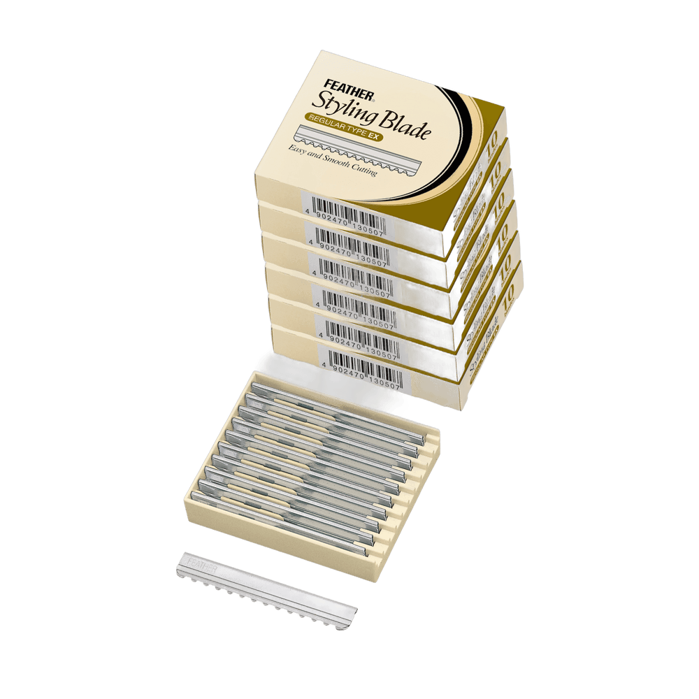 Boite de 10 lames Feather Styling blade