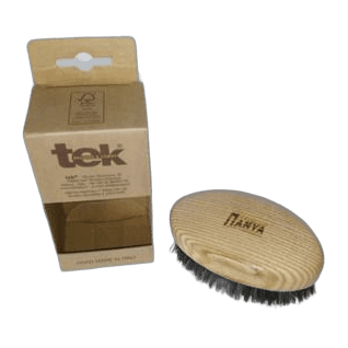 BROSSE KEMON POUR BARBE SUPPORT BOIS