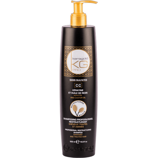 KERAGOLD CC SHAMPOING HUILE DE RICIN 500ML
