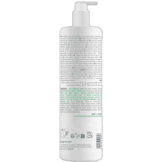 KEMON ACTYVA SHAMPOOING NUTRIZIONE RICCA 1L (autre vue)