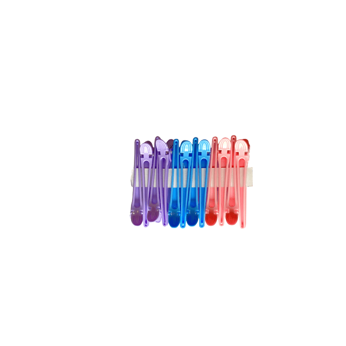 12 PINCES de SEPARATION COLOREES