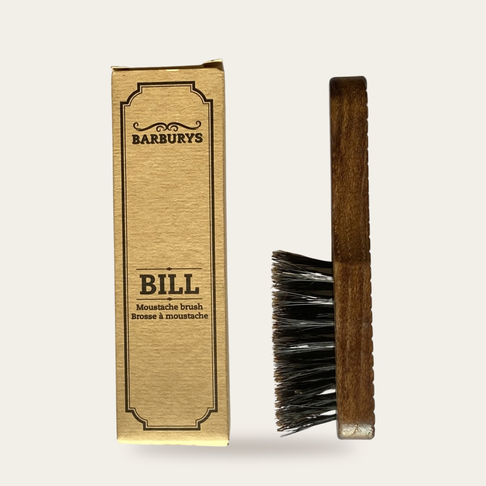 BARBURYS BROSSE a Moustache BILL