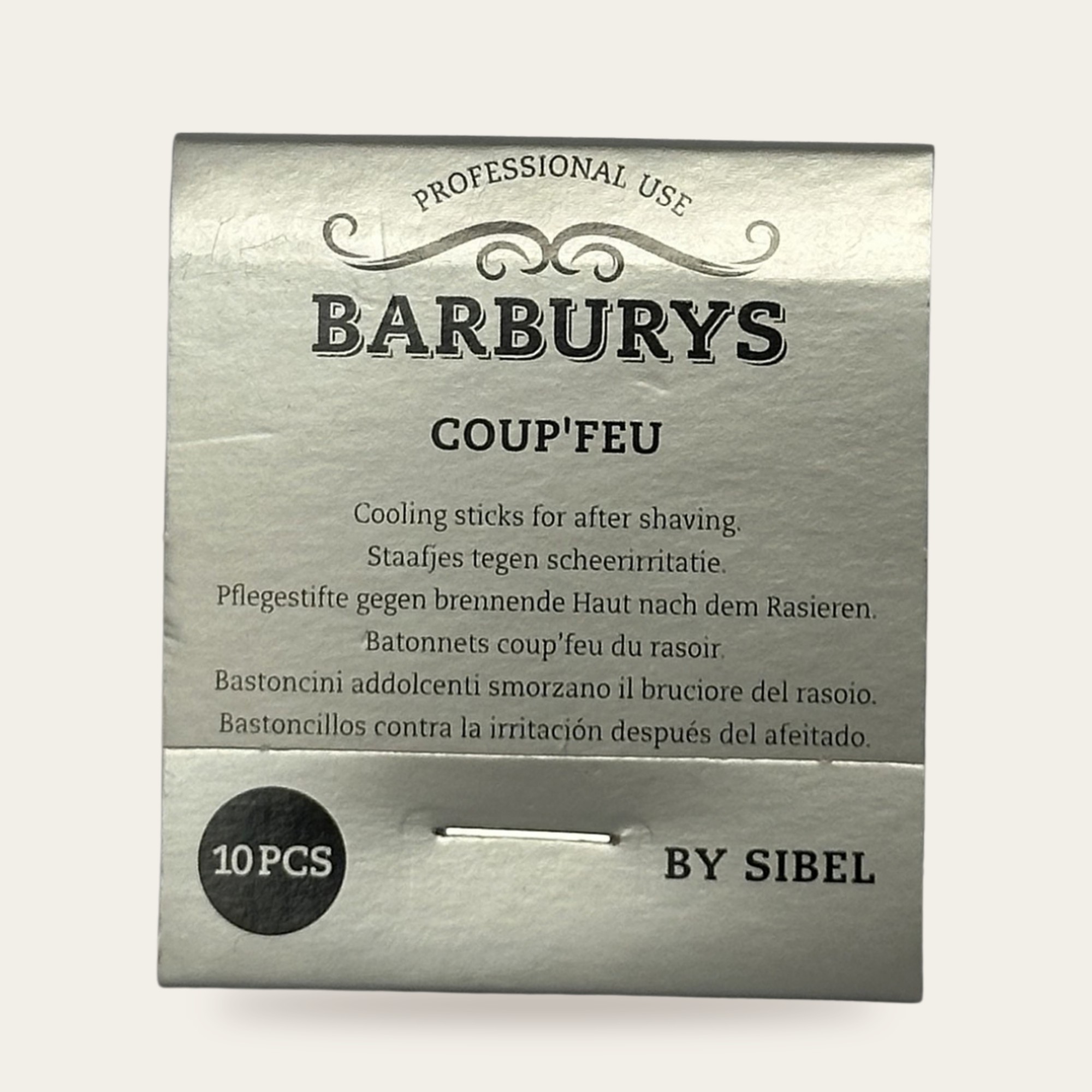 BARBURYS PAQUET DE 10 BATONNETS COUPE FEU
